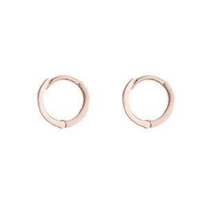 Ariel Gordon 14k Rose Gold Petite Hoops (pair)